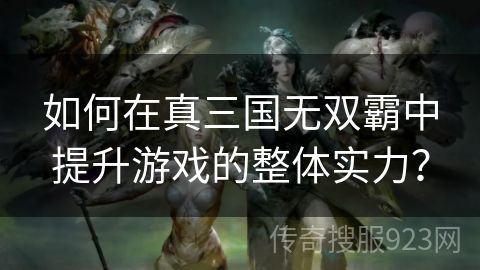 如何在真三国无双霸中提升游戏的整体实力？