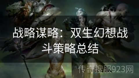 战略谋略：双生幻想战斗策略总结