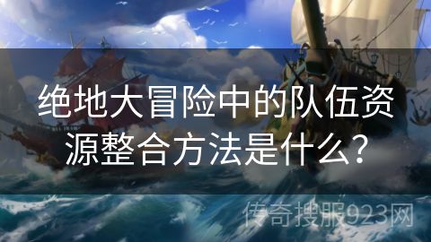 绝地大冒险中的队伍资源整合方法是什么？