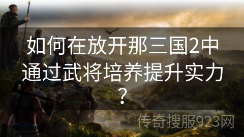 如何在放开那三国2中通过武将培养提升实力？